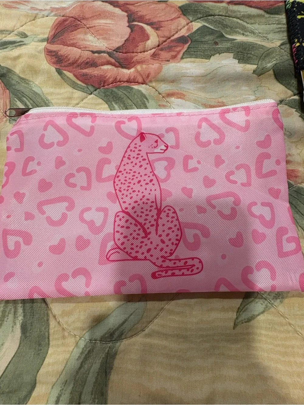 Pink 'it' Cosmetic Pouch — Bright Pink Makeup Bag